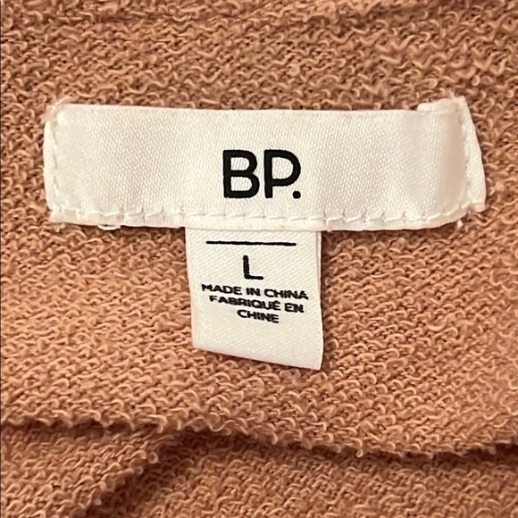 BP Oversized Shacket Shirt Jacket Tan Nougat L - Picture 11 of 14